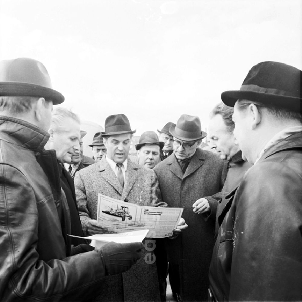 GDR image archive: Berlin - Berlin 17./18. April 1969 5. Baukonferenz in Berlin.