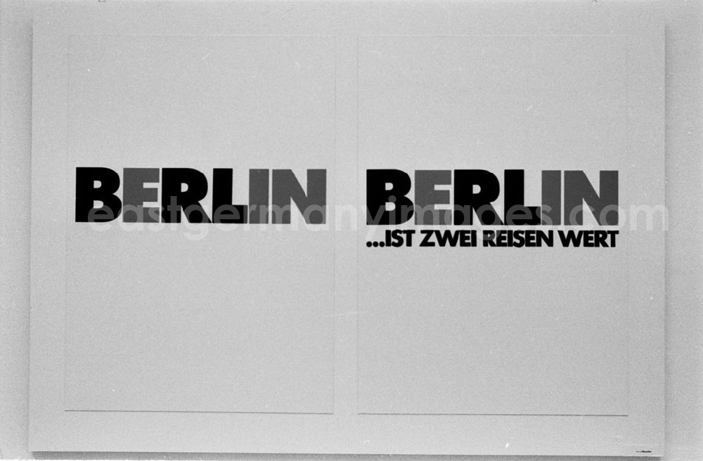 GDR picture archive: - Berlin-Signet-Ausstellung Umschlagnummer: 7493