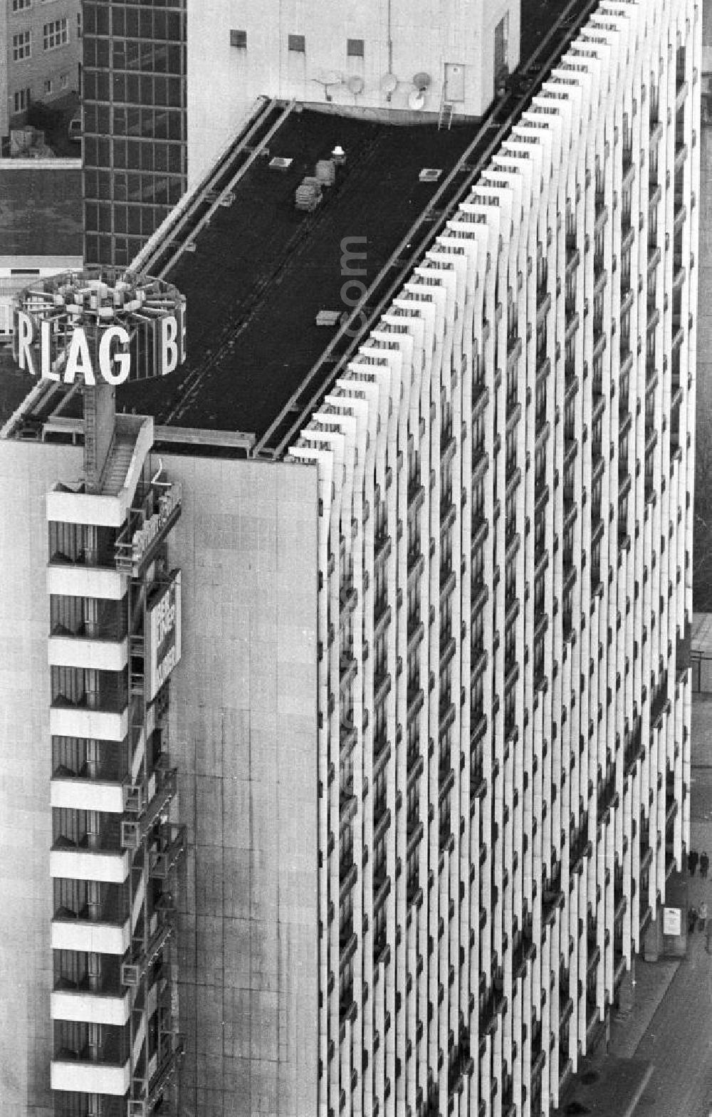 GDR image archive: Berlin - Blick auf Alexanderplatz