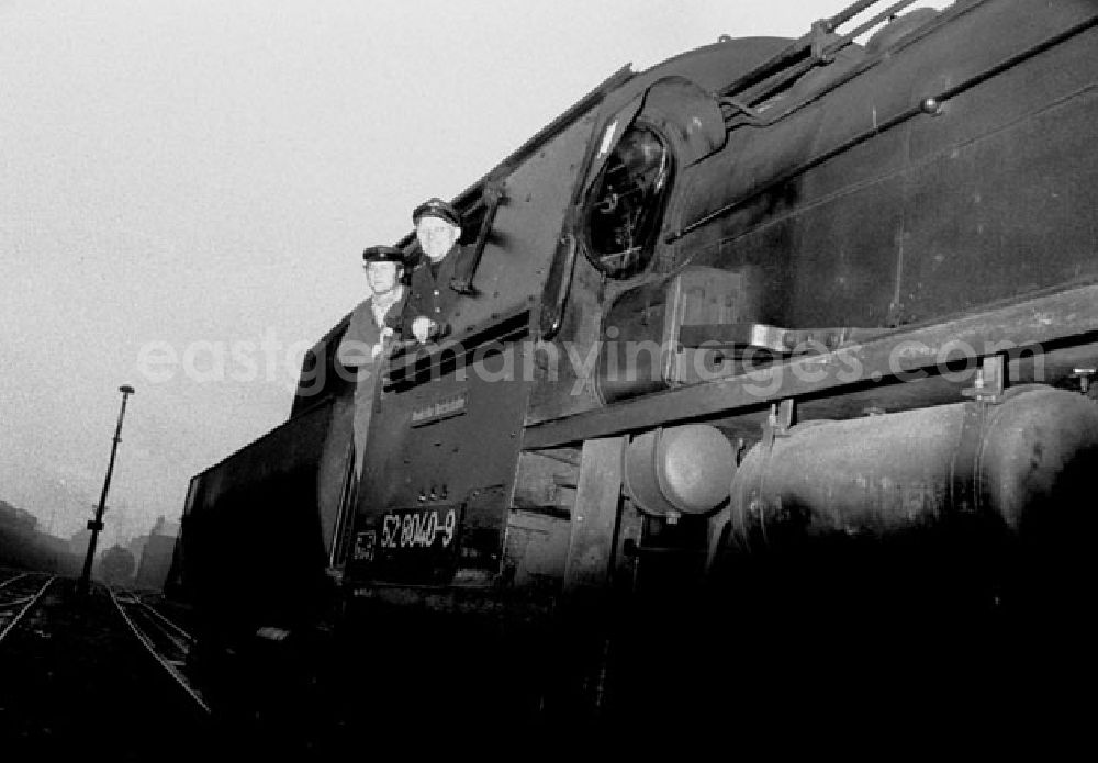 GDR image archive: Franfurt/ Oder - Dezember 1973 Reichsbahn in Frankfurt/ Oder.