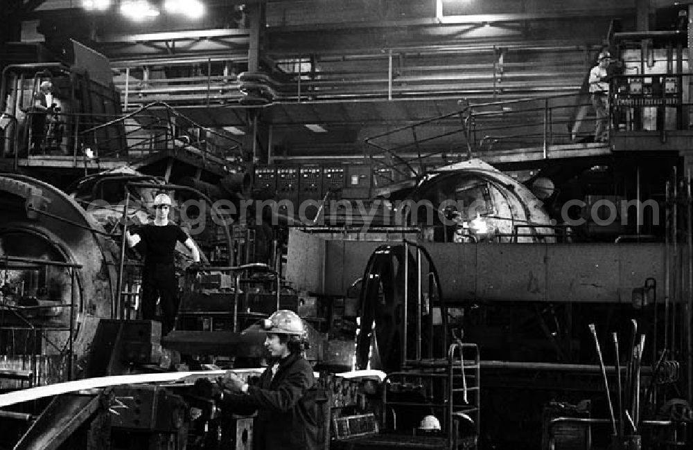 GDR photo archive: Mansfeld (Brandenburg) - 01.02.1982 DGW-Anlage in Mansfeld (Brandenburg) Umschlagnr.: 1