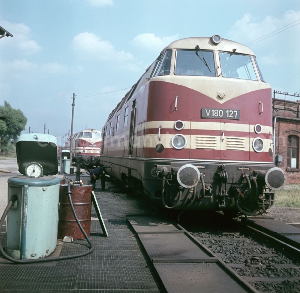 Berlin: Diesel locomotive of the V 18