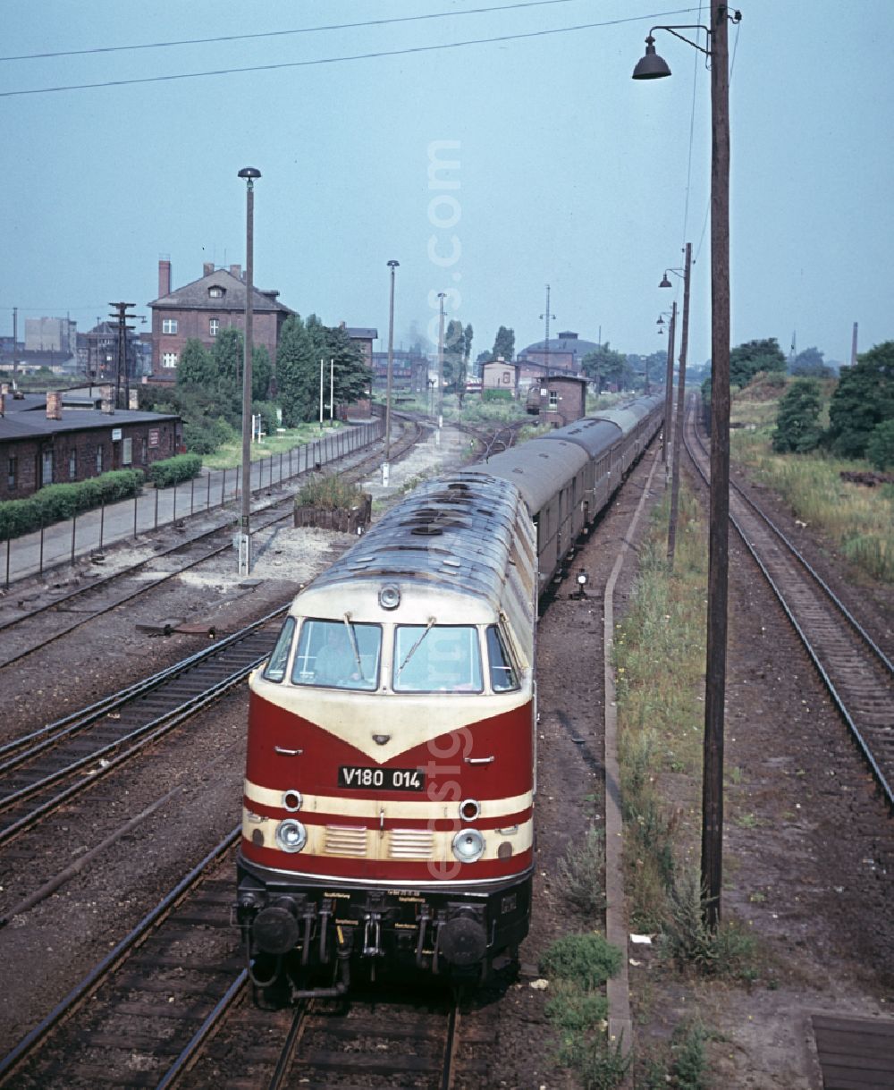 GDR photo archive: Berlin - Diesel locomotive of the V 18