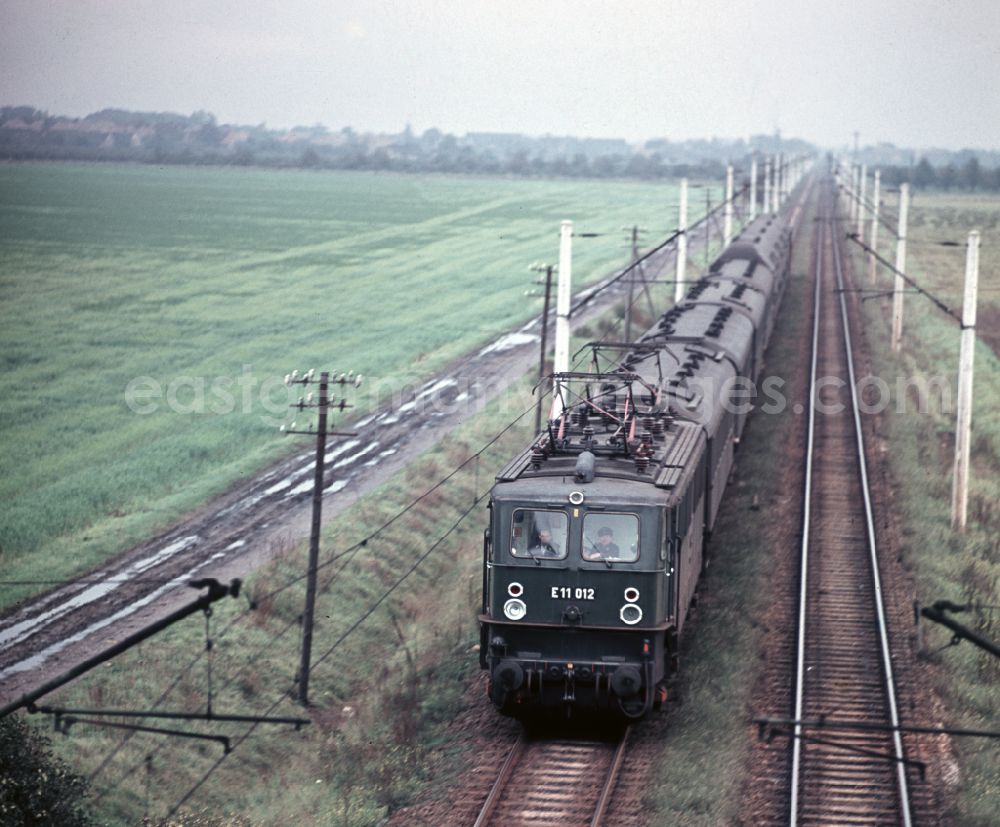 Tharandt: Electric locomotive of the E 11