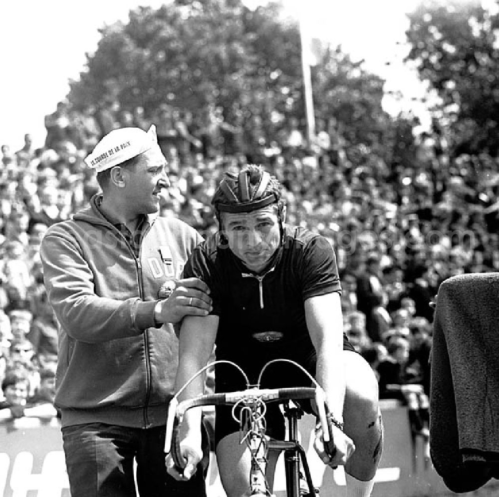 GDR image archive: - 18.05.1967 9. Etappe Leipzig-Halle/ Einzelzeitfahren 4