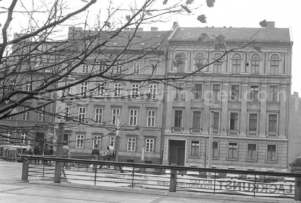 Berlin: 5.11.1986 Hegelhaus am Kupfergraben Berlin - Mitte Umschlagnr.:12