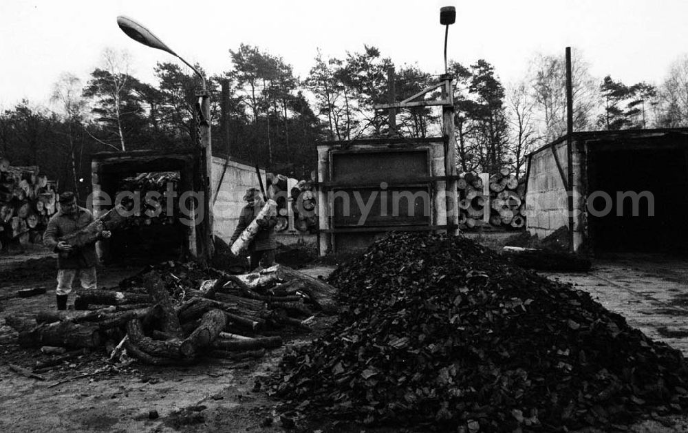 GDR image archive: - Holzverarbeitung / Land - Sachsen-Anhalt Umschlag:71