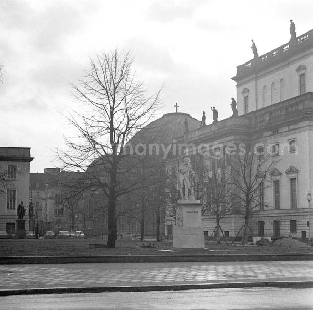 GDR photo archive: Berlin - Humboldt - Universität Februar 1966 Umschlagsnr.: 1966-75