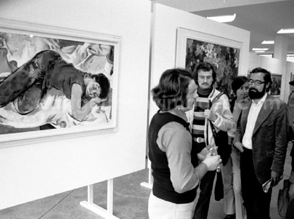 GDR picture archive: Berlin - Juni 1973 Womaka Ausstellung.