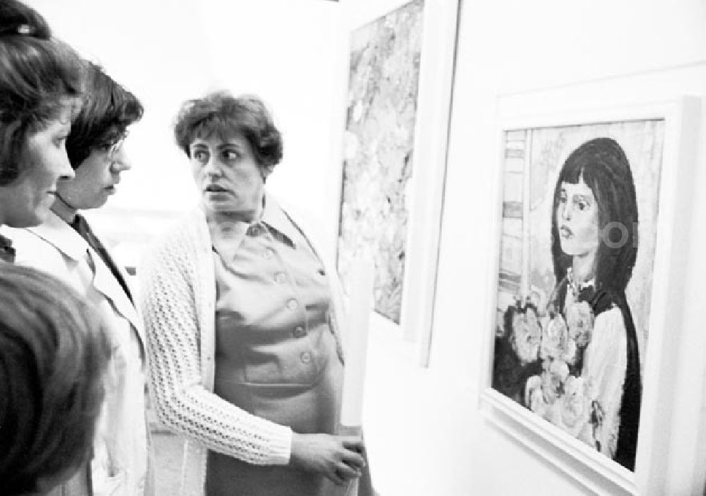 Berlin: Juni 1973 Womaka Ausstellung.