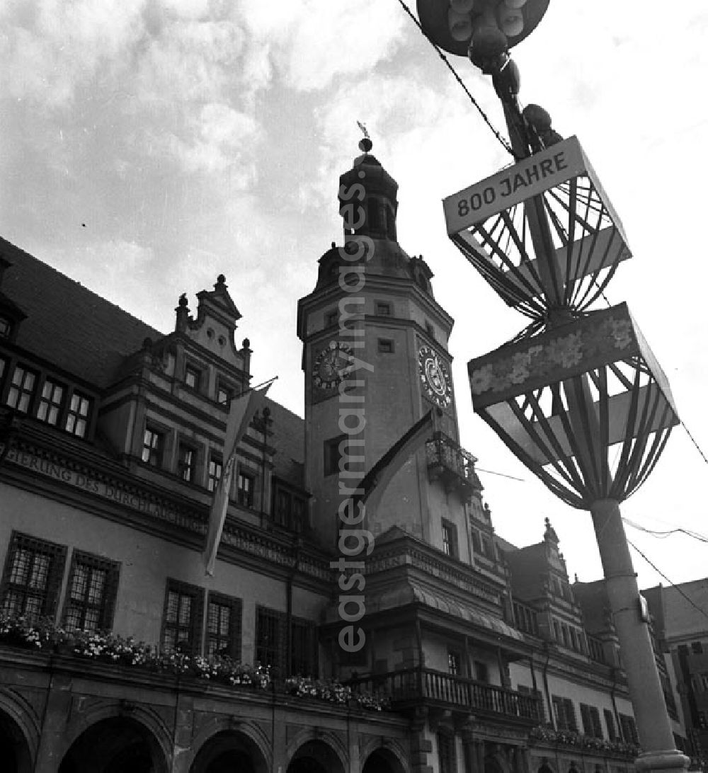 GDR picture archive: Leipzig - 01.10.1965 Leipzig: Leipziger 80