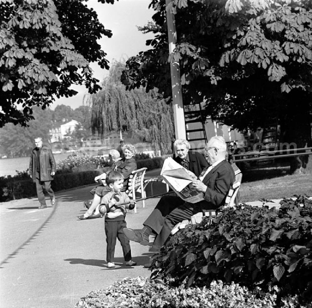 GDR photo archive: Berlin - September 1969 Luisenhain in Berlin-Köpenick