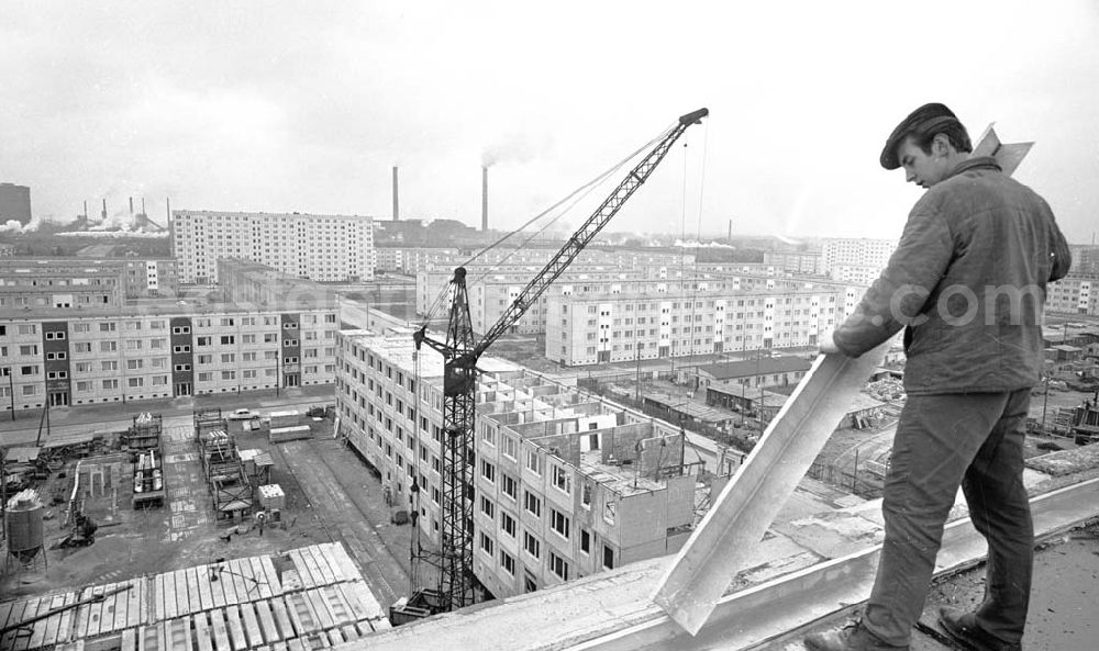 GDR picture archive: Berlin - Neubauten Hans Loch Str. Lichtenberg 1965 Umschlagsnr.: 1965-6