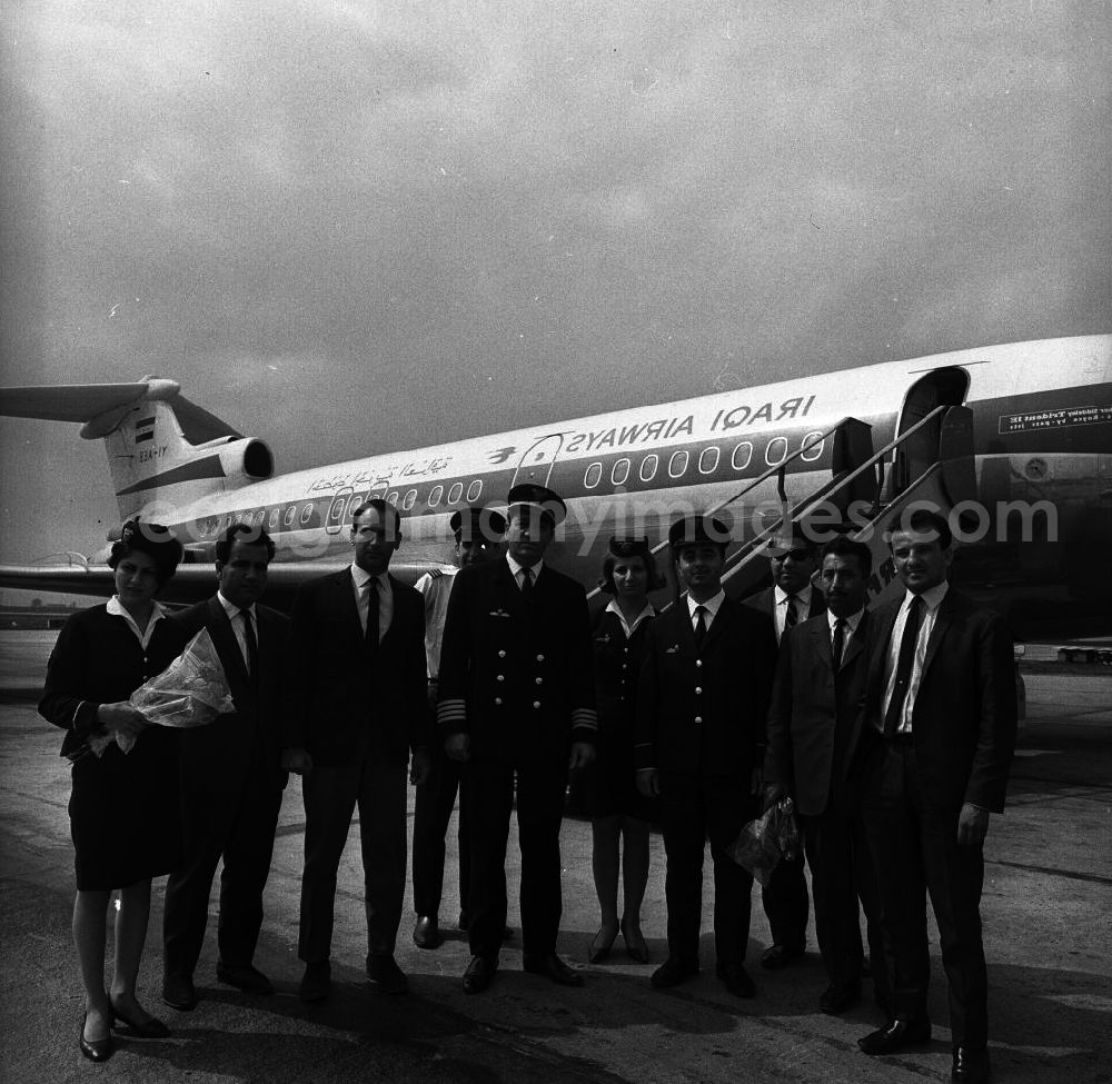 GDR image archive: Berlin - Neue Fluglinie Berlin - Bagdad (