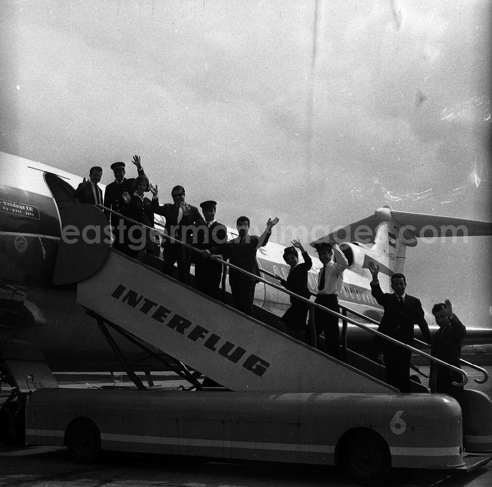 GDR picture archive: Berlin - Neue Fluglinie Berlin - Bagdad (