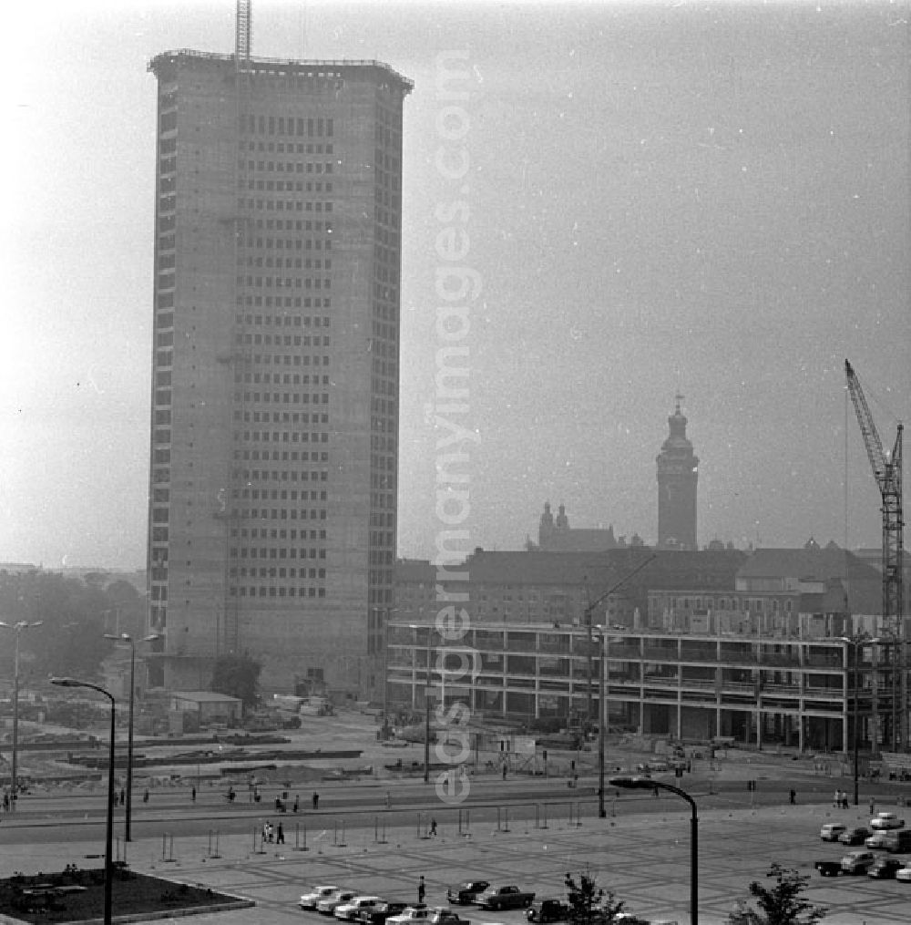 GDR image archive: Leipzig - 14. August 1969 Porträt des Bezirks Leipzig