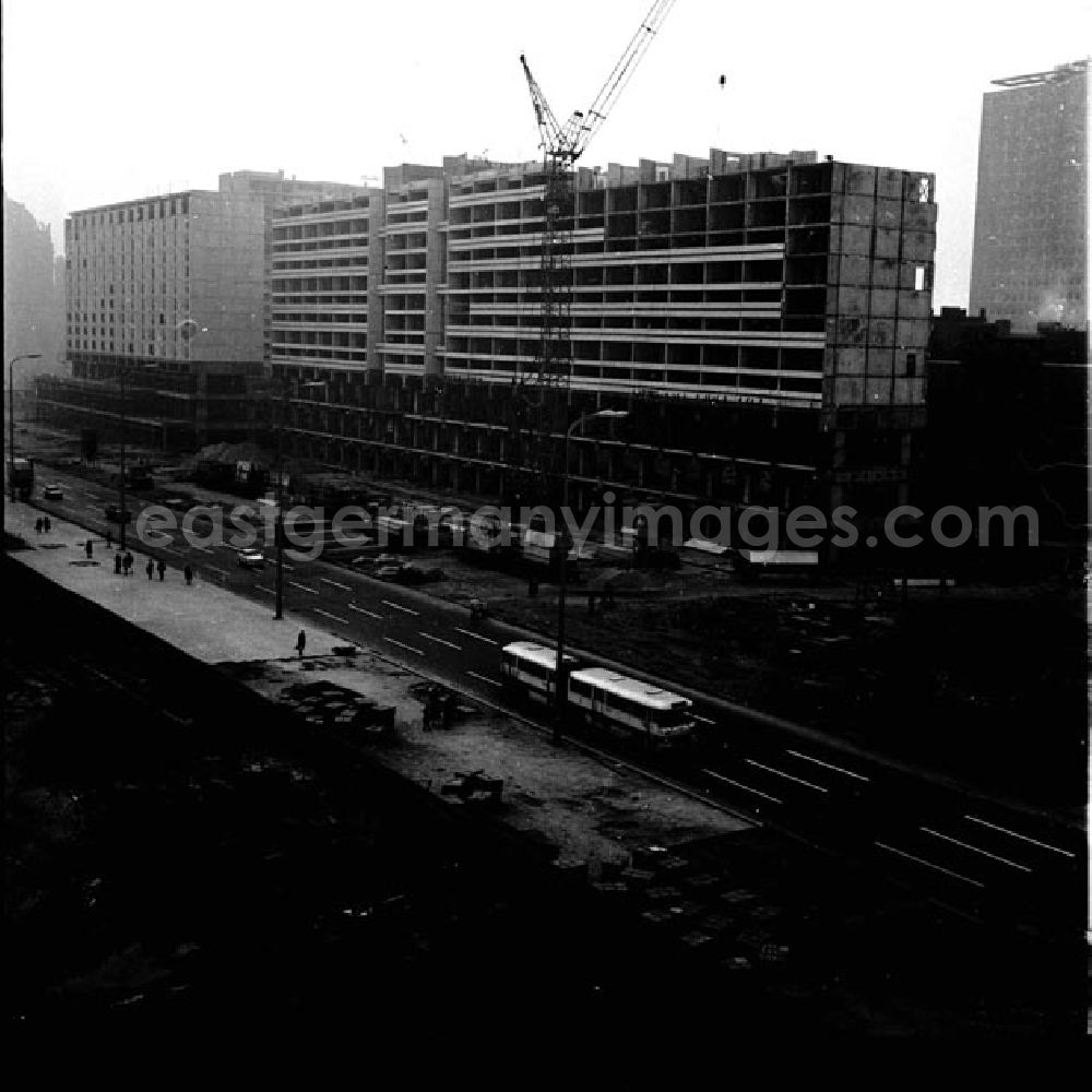 Berlin: Oktober 1969 Stadtzentrum Rund um den Alex