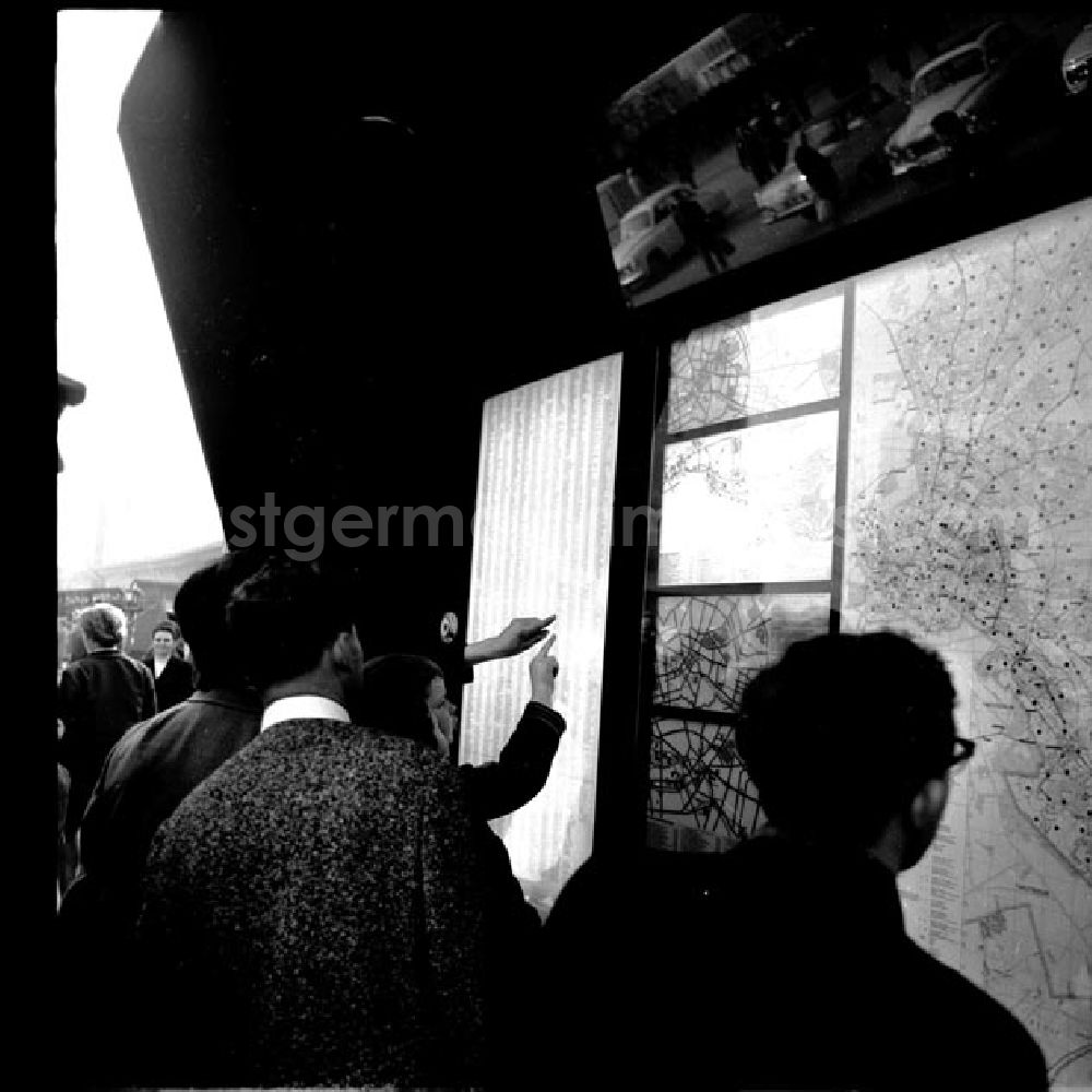 GDR photo archive: Berlin - Oktober 1969 Stadtzentrum Rund um den Alex