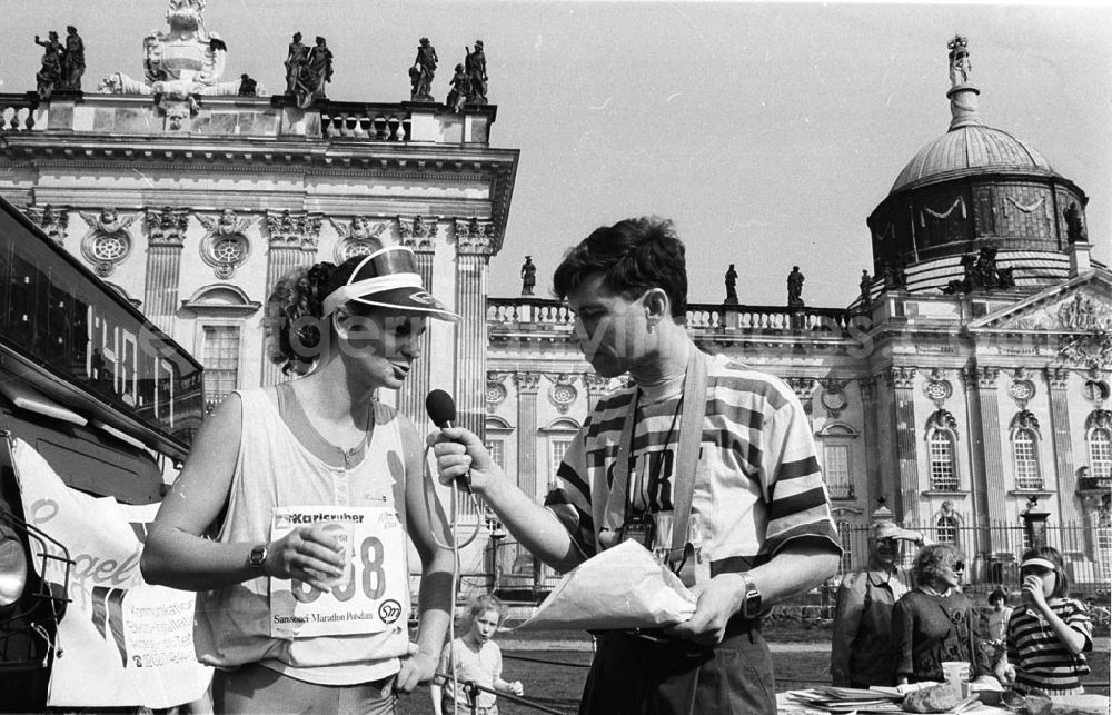 GDR image archive: - Sanssouci Lauf Umschlag:7358