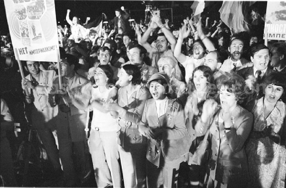 Berlin Mitte: 29.07.1973 Solidaritätsmeeting im Lustgarten X. Weltfestspiele Veröffentlicht 3