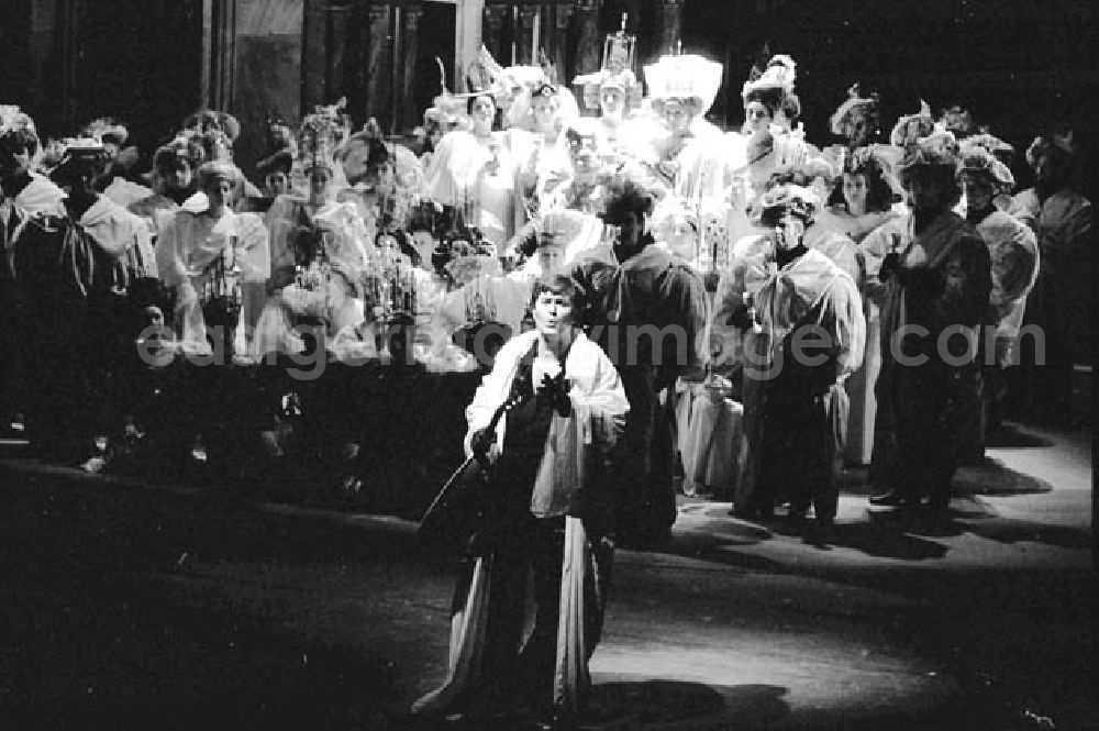 Berlin: 11.11.1986 Staatsoper Eröffnungsvorstellung Euryanthe Umschlagnr.:1225