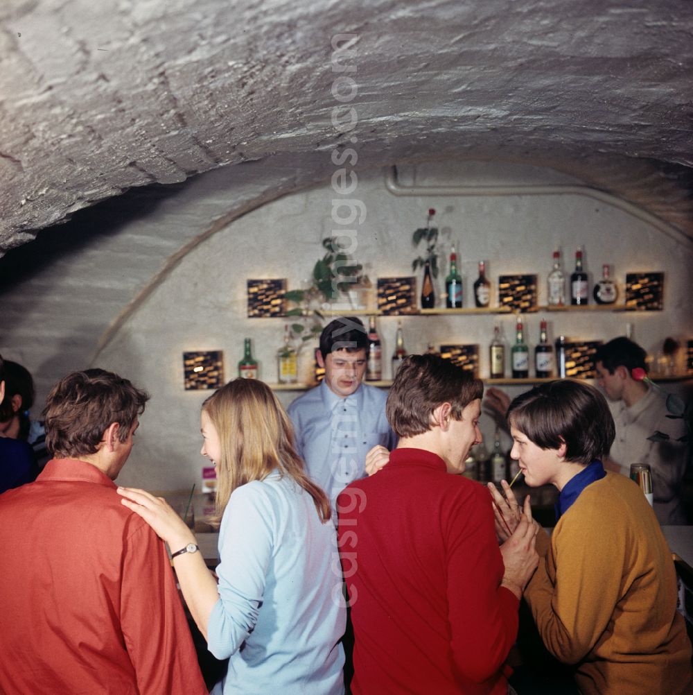 Rostock: Student club at the University Wilhelm Pieck in Rostock, Mecklenburg-Vorpommern in the territory of the former GDR, German Democratic Republic