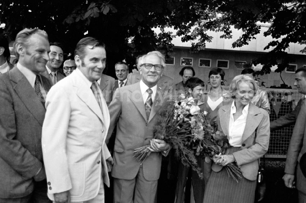 Leipzig: Gymnastics and Sports Festival Spartakiade in Leipzig in the state Saxony on the territory of the former GDR, German Democratic Republic