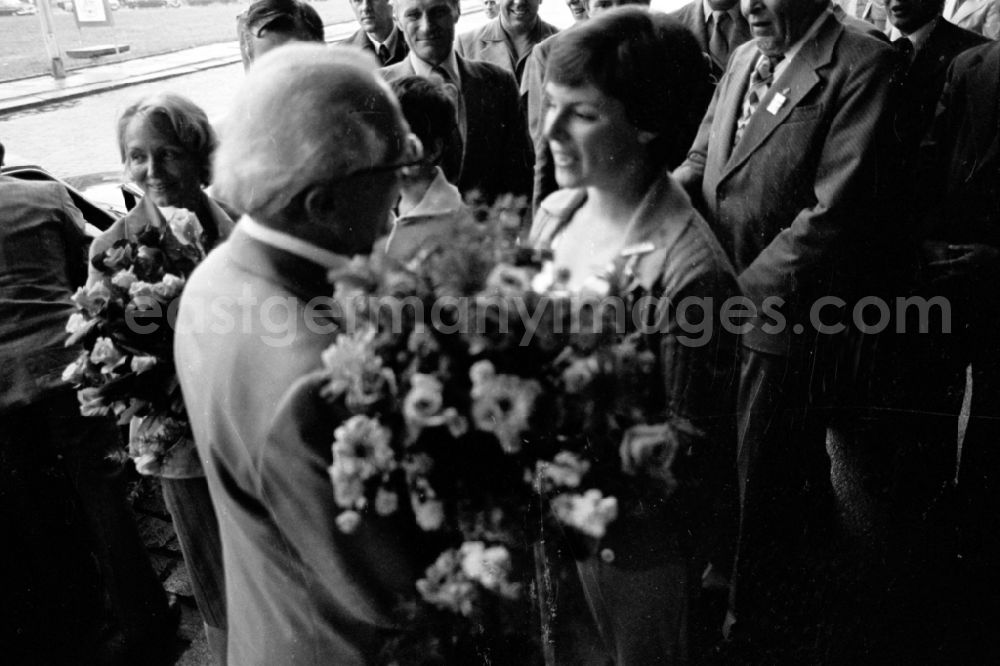 GDR image archive: Leipzig - Gymnastics and Sports Festival Spartakiade in Leipzig in the state Saxony on the territory of the former GDR, German Democratic Republic