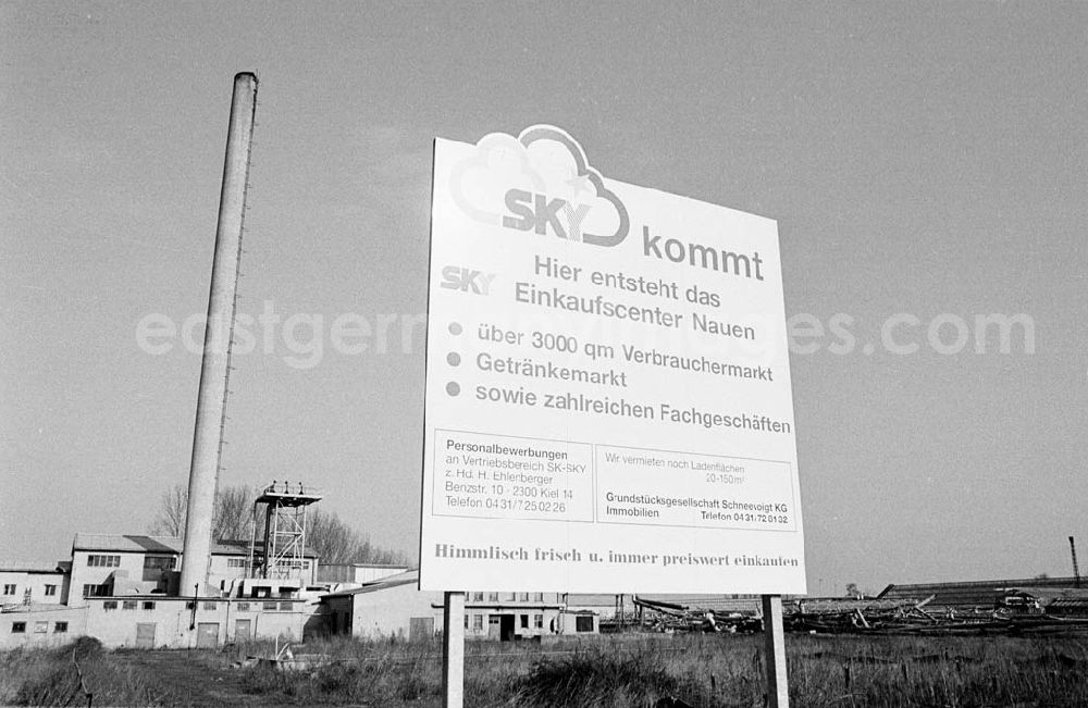 GDR image archive: Nauen - Umschlagsnr.: 1993-52 (a)