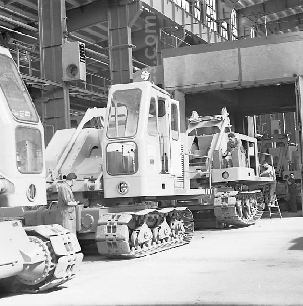 GDR picture archive: Nordhausen - 15.08.1967 VEB Schwermaschinenbau Nobas, Nordhausen Umschlagnr.: 1