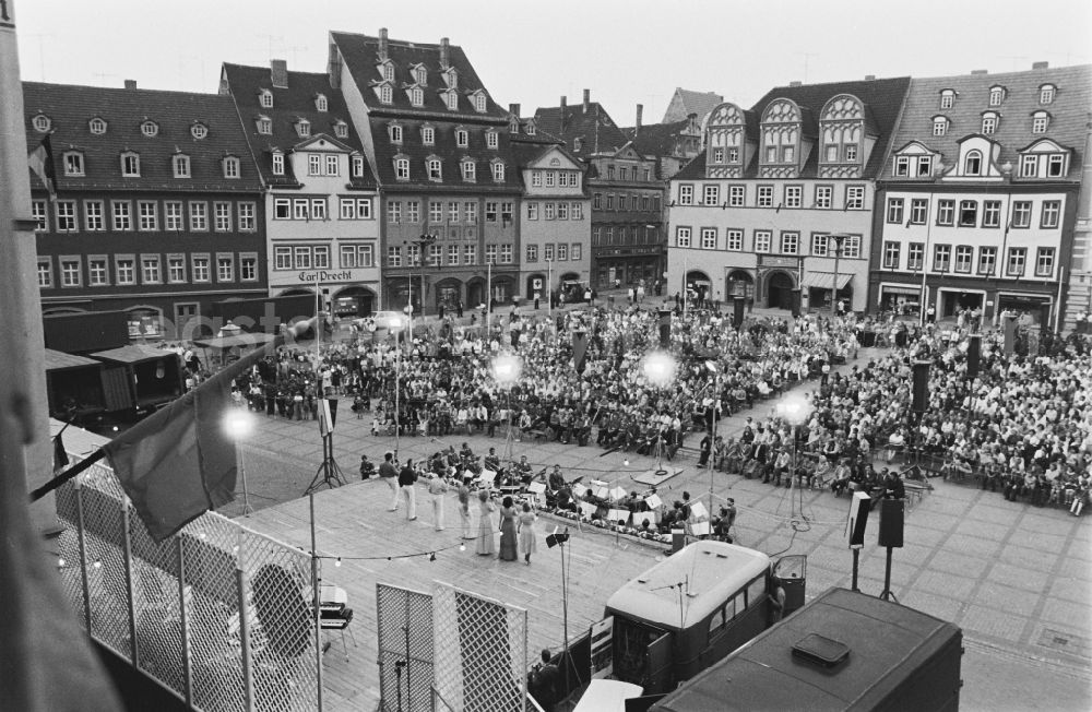 Naumburg (Saale): Participants of the events marking the 95