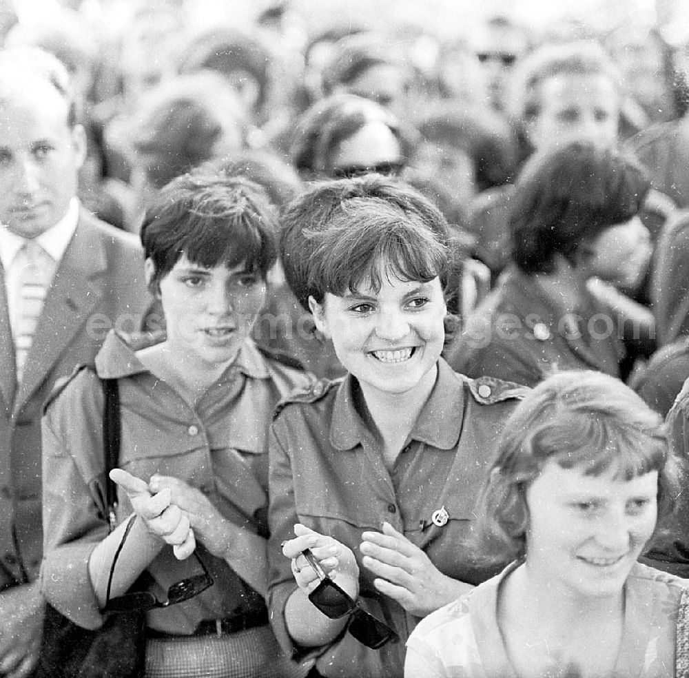 GDR photo archive: Chemnitz (Sachsen) - 1967 VIII. Parlament der Freien Deutschen Jugend (FDJ) in Karl-Marx-Stadt, heute Chemnitz (Sachsen)