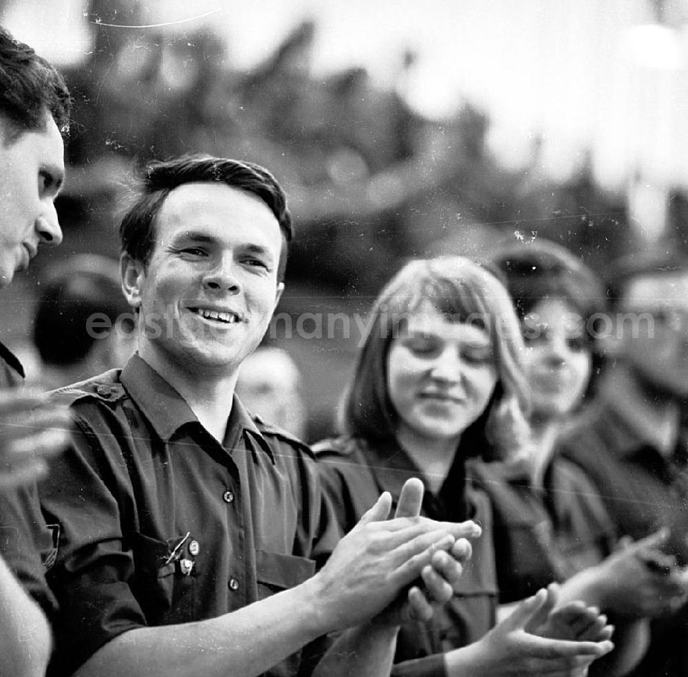 GDR image archive: Chemnitz (Sachsen) - 1967 VIII. Parlament der Freien Deutschen Jugend (FDJ) in Karl-Marx-Stadt, heute Chemnitz (Sachsen)