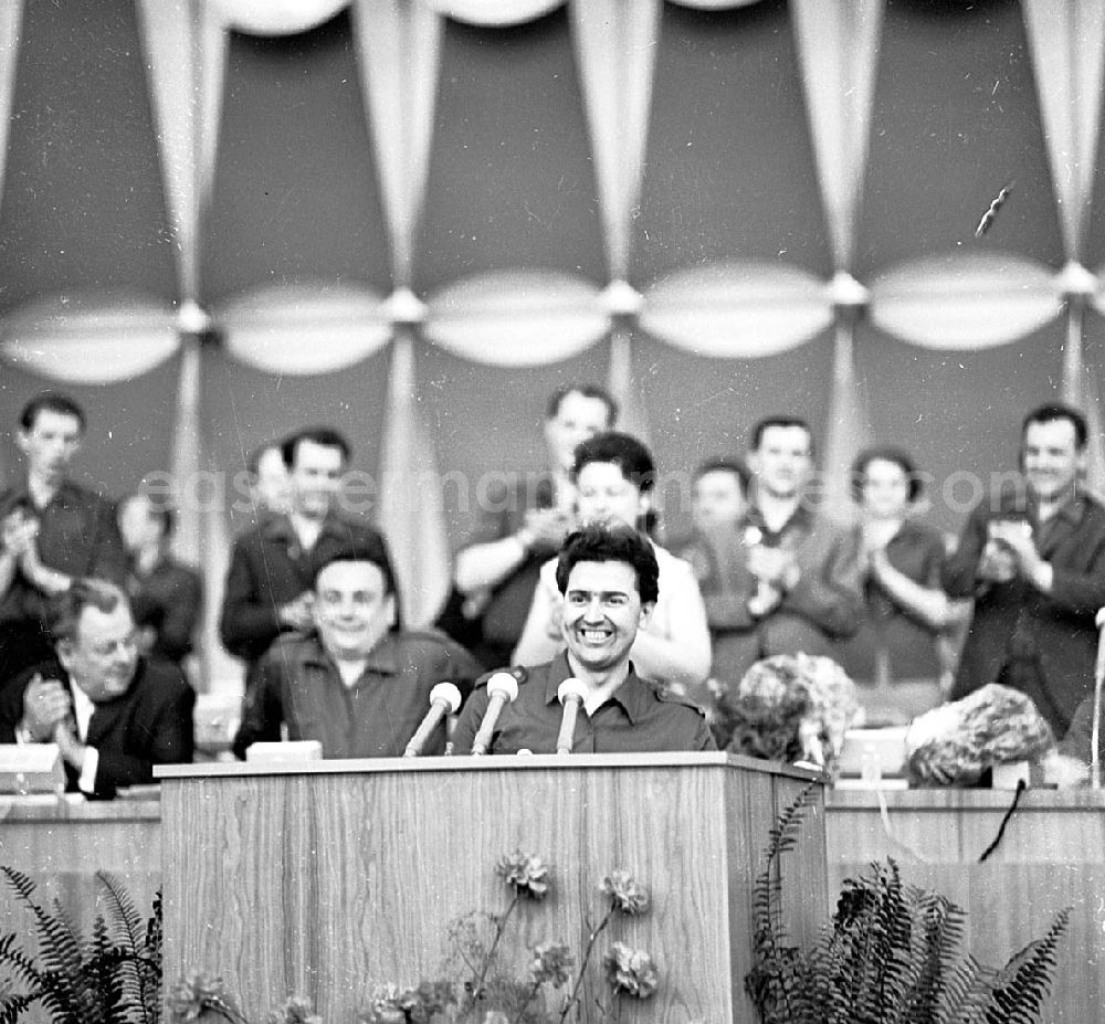 Chemnitz (Sachsen): 1967 VIII. Parlament der Freien Deutschen Jugend (FDJ) in Karl-Marx-Stadt, heute Chemnitz (Sachsen)