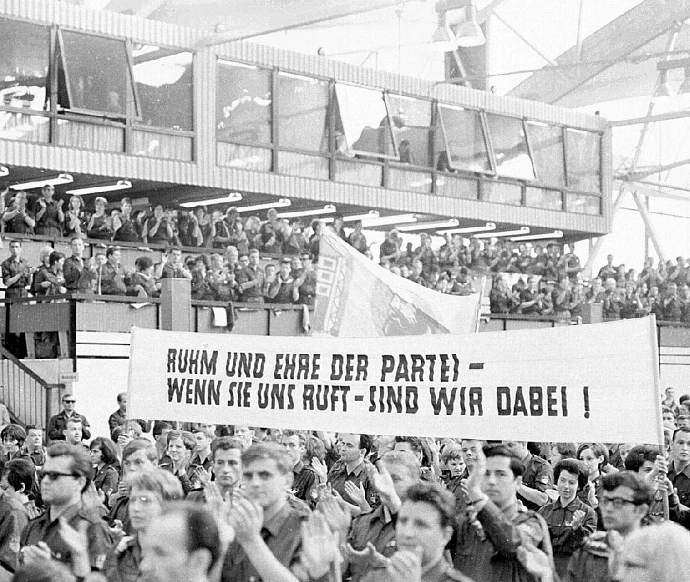 GDR photo archive: Chemnitz (Sachsen) - 1967 VIII. Parlament der Freien Deutschen Jugend (FDJ) in Karl-Marx-Stadt, heute Chemnitz (Sachsen)