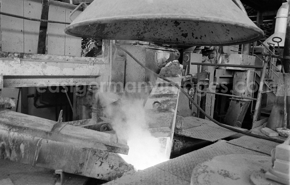 Hettstedt: Production facility rolling mill in Hettstedt, Saxony-Anhalt in the territory of the former GDR, German Democratic Republic