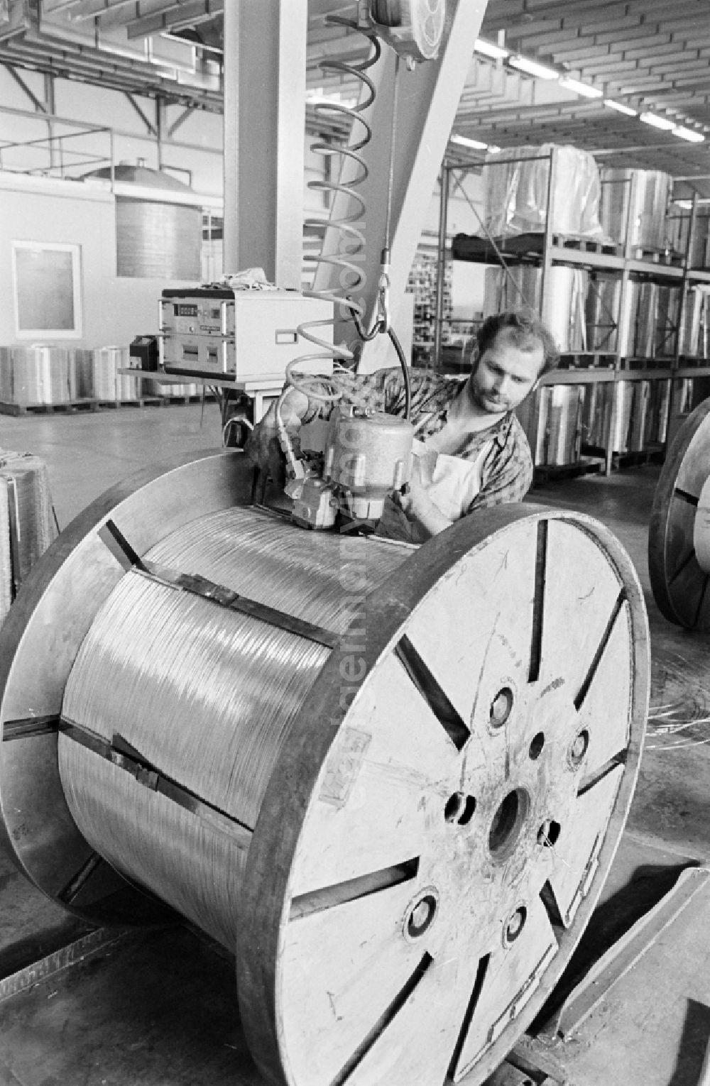 Hettstedt: Production facility rolling mill in Hettstedt, Saxony-Anhalt in the territory of the former GDR, German Democratic Republic