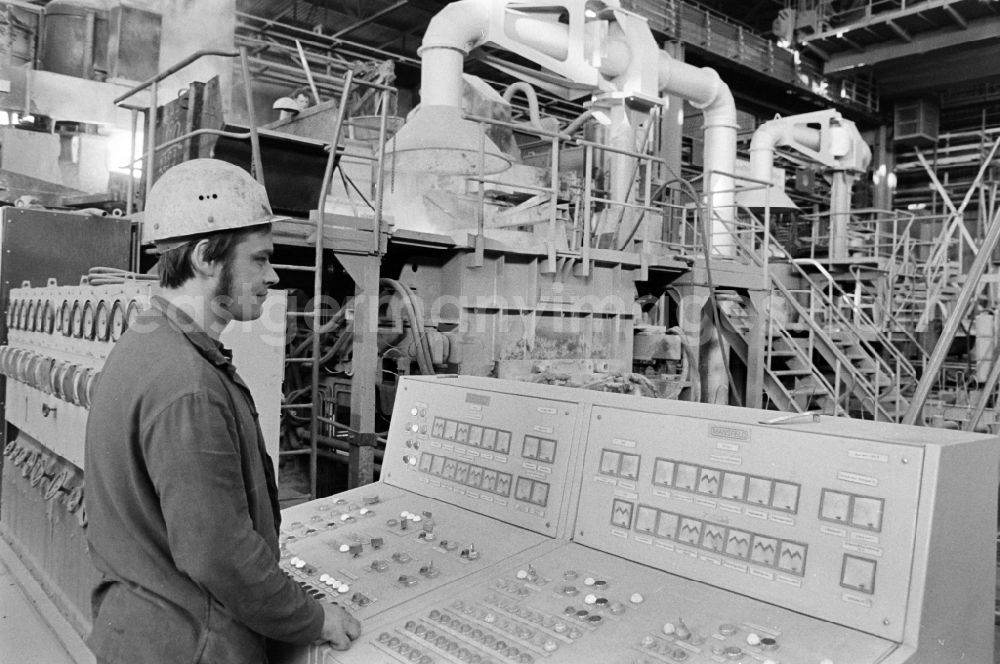 Hettstedt: Production facility rolling mill in Hettstedt, Saxony-Anhalt in the territory of the former GDR, German Democratic Republic