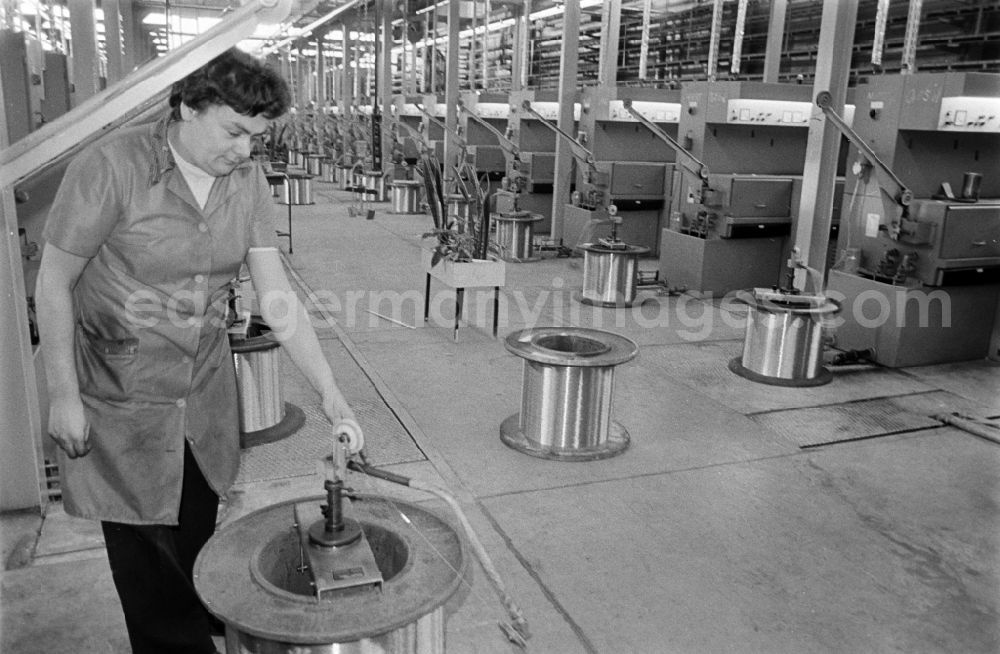 Hettstedt: Production facility rolling mill in Hettstedt, Saxony-Anhalt in the territory of the former GDR, German Democratic Republic