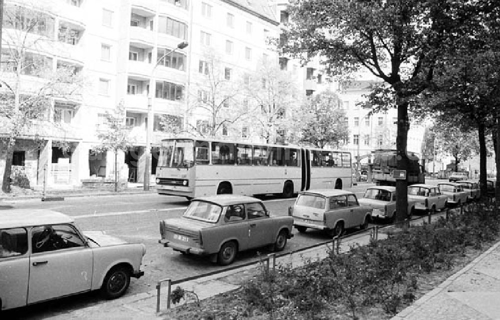 GDR photo archive: - 25.09.1986 Wilhelm-Pieck-Str. Umschlagnr.: 1