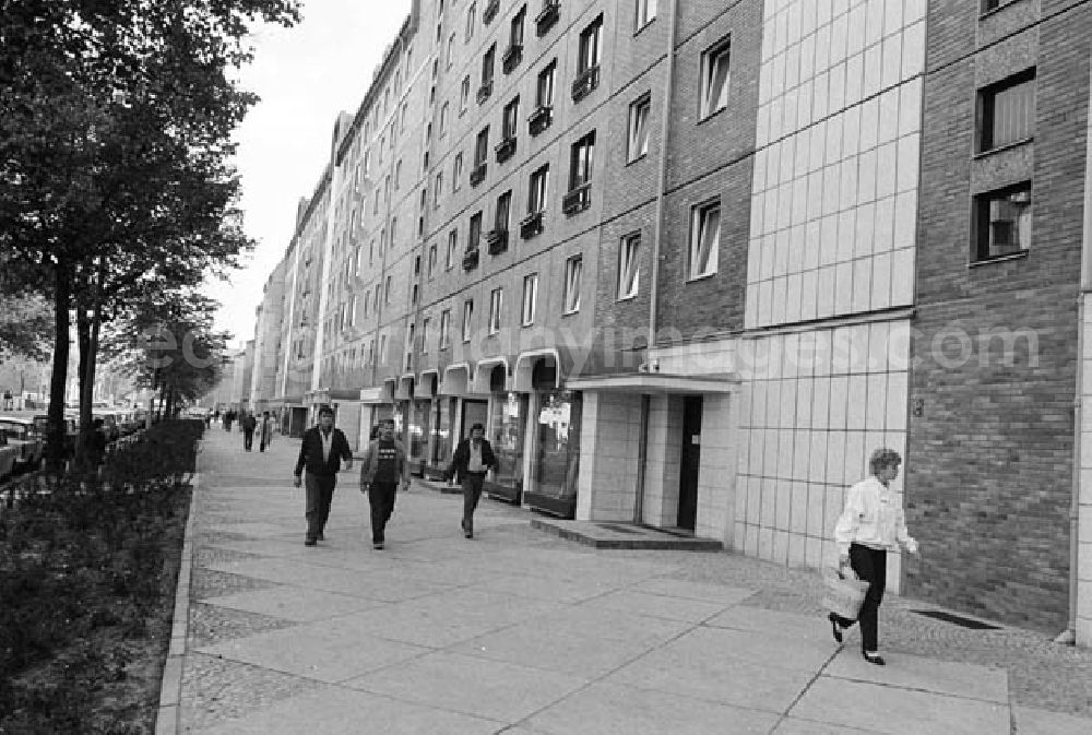 GDR image archive: - 25.09.1986 Wilhelm-Pieck-Str. Umschlagnr.: 1