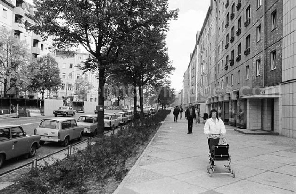 GDR picture archive: - 25.09.1986 Wilhelm-Pieck-Str. Umschlagnr.: 1