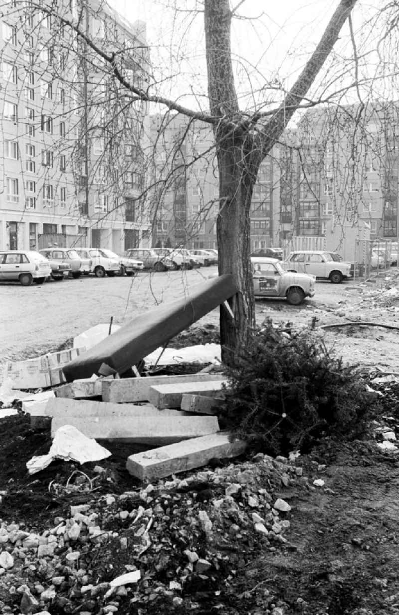 Liege am Baum und Tannenbaum
Berlin Otto-Grotewohlstraße

Umschlagnummer: 7239