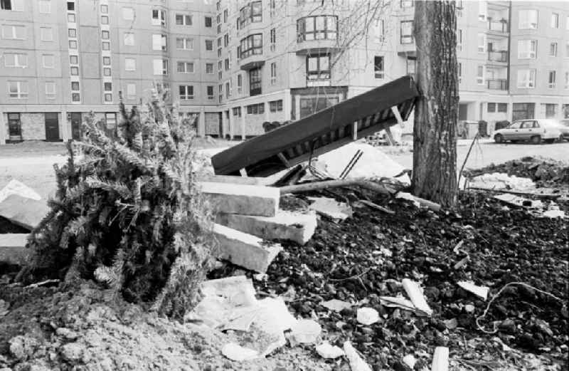 Liege am Baum und Tannenbaum
Berlin Otto-Grotewohlstraße

Umschlagnummer: 7239