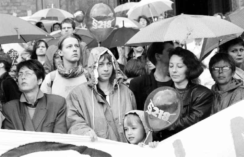 Demonstration gegen Paragraph 218
28.