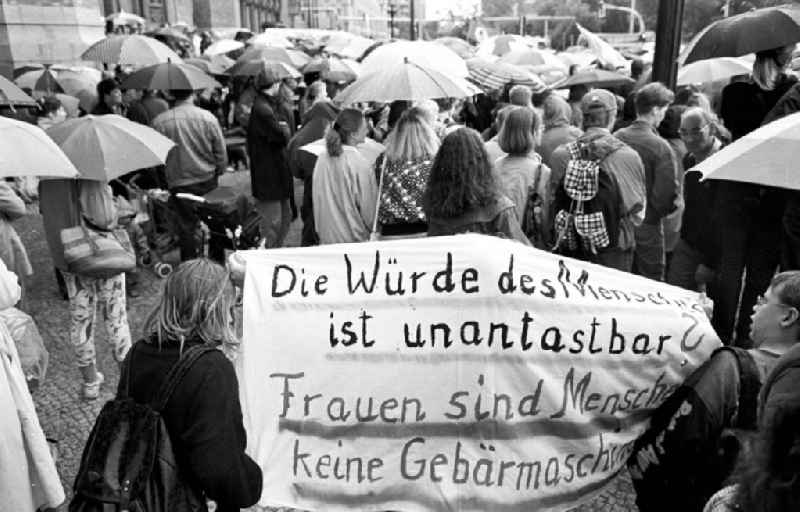 Demonstration gegen Paragraph 218
28.