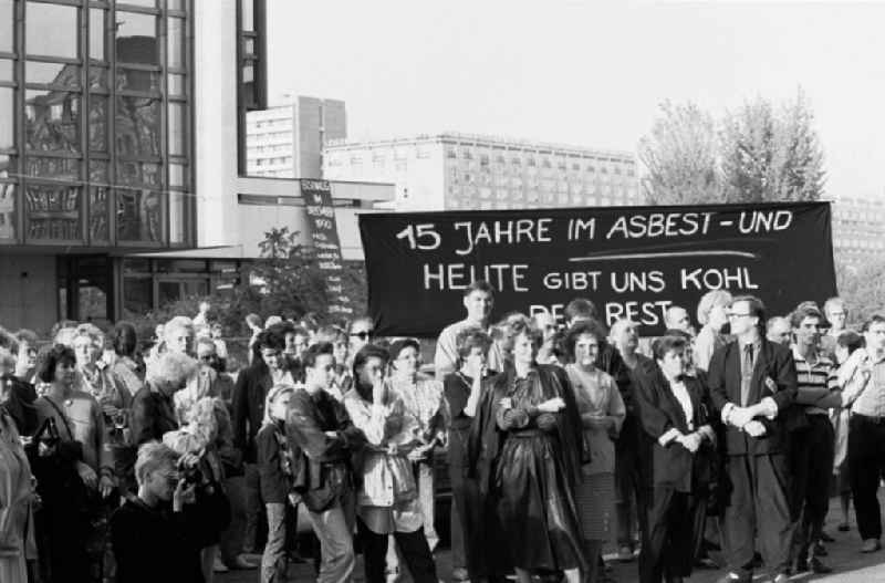 Demo der Palast-Mitarbeiter