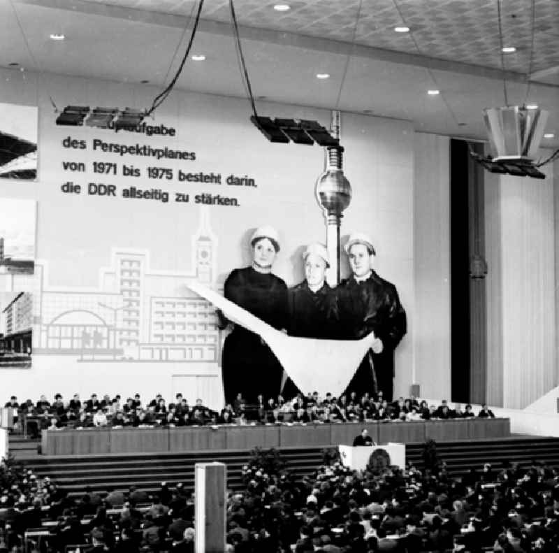 Berlin 17./18. April 1969 5. Baukonferenz in Berlin.