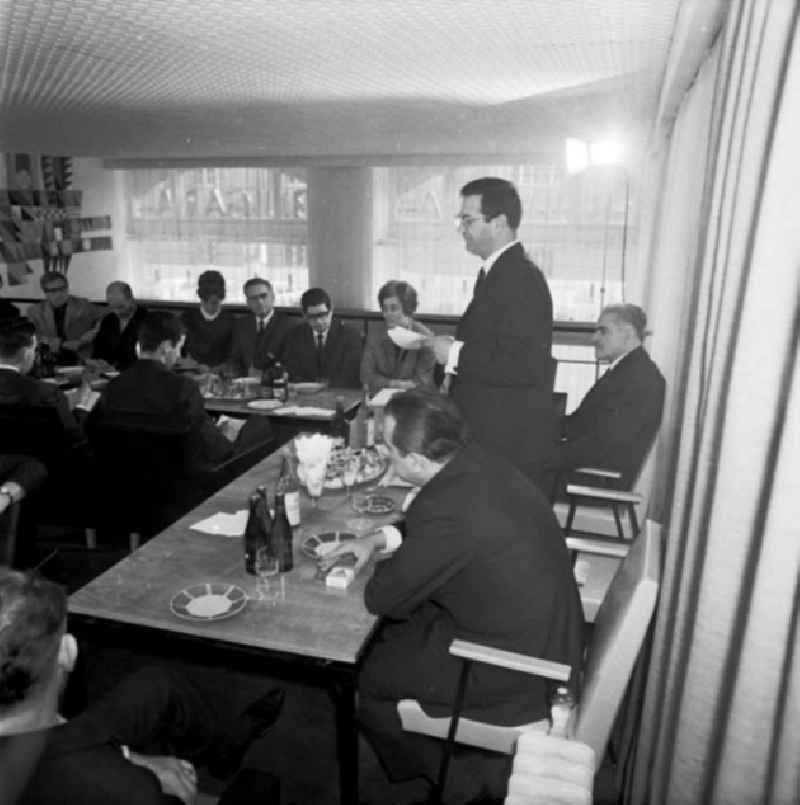 Bei der Pressekonferenz im Bulgarischen Kulturzentrum in der Charlottenstraße.