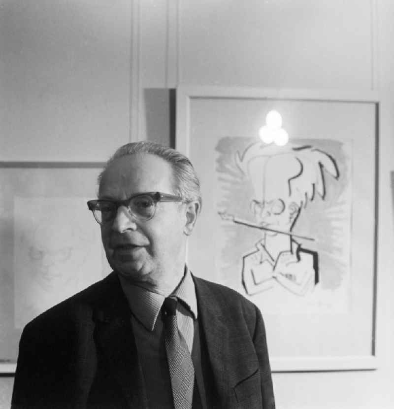 The graphic designer and cartoonist Herbert Sandberg (19